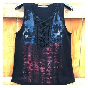 Maurices lace-up tank top